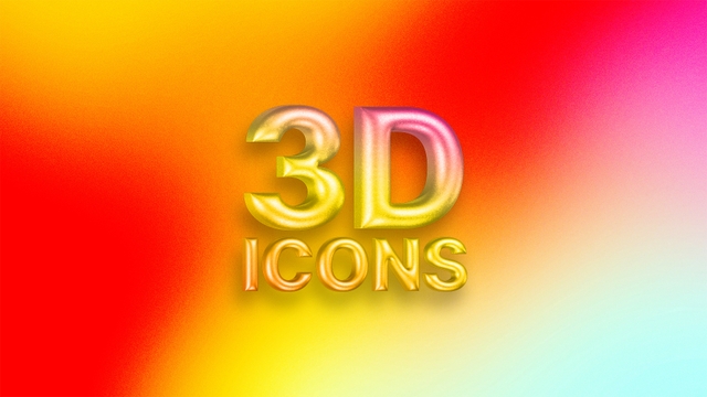 3D Icons